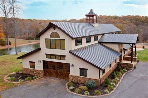 metal barn house combination|modern barndominium designs.